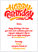 Load image into Gallery viewer, Employee Appreciation Program